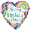 Mother's Day Painted Rainbows Foil Balloons
